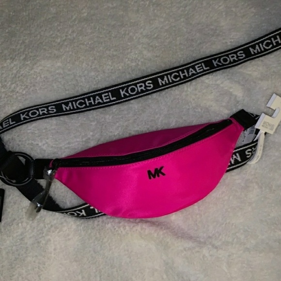 michael kors neon fanny pack